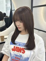 シーバイスリー 綱島(C×3)&nbsp;ブリーチなしダブルカラーでナチュラルブラウン