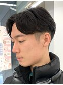 毛流れパーマ