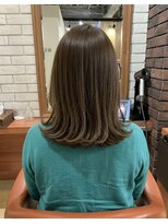 ヘアメイク フレンシア(hair make flencia)&nbsp;毛先つるん。外ハネボブ【152スタイル】