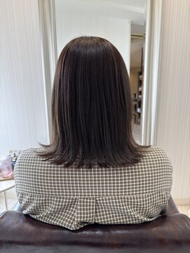 クラウン ヘア ラウンジ(CROWN hair lounge) 【クラウン】20代30代40代　きりっぱボブ×ステラグレージュ