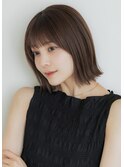 ナチュラルストレートボブ