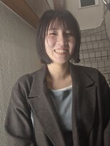 インク(ink”) 切りっぱなしボブ@20代30代40代50代