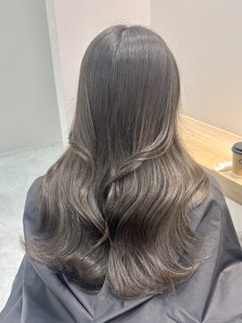 ライズ ネックス ザ サロン 渋谷(LIZE nex the salon) オリーブグレージュ ［#渋谷駅 #韓国 #髪質改善］