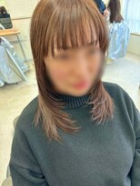 テーラヘアー 袖ヶ浦2号店(TELA HAIR)&nbsp;【派手に】高めフェイスレイヤー