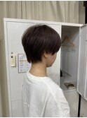 ハンサムマッシュ ハンサムショート 中性ヘア ブリーチなし 