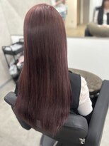 ビューティー サロン エレガンス(BEAUTY SALON ELEGANCE)&nbsp;髪質改善　ダークチェリーカラー