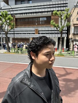 アーカイブトウキョウバーバーショップ 東京駅グランスタ八重洲店(Archive Tokyo) 東京駅/八重洲/理容室/メンズサロン/パーマスタイル