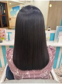 まとまりにくい髪→艶サラセミロング♪