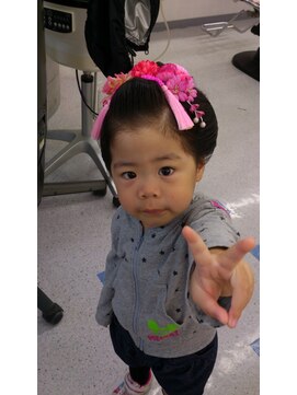 みいなの店 七五三日本髪