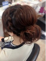 エクステンション クーチャー(Extention Cu'cha)&nbsp;結婚式 編み込みアップ