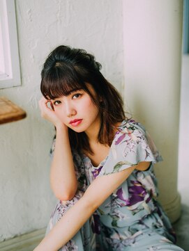 美容室チック 大島店(chic) ハーフアップアレンジ【大島】