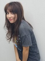 トレ(TRE)&nbsp;不規則カールのラフな甘ロング