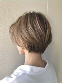 小顔甘辛ハンサムショート