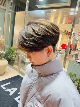 ラボー ノースプラザ店(LA'BO) 韓国アイドル風！メンズハイライト