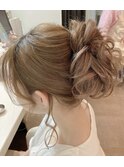 浴衣にもおすすめ　アップスタイル