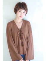 オーロ(ORO)&nbsp;20代30代40代丸顔解消ミニマムショート