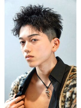 ゴールドシブヤ(GOALD SHIBUYA) ボックスショートツイスパ　ベリーショートアップバング刈り上げ