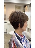 大人60代のグレージュ