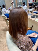 コスメストレート×髪質改善×もち良い×ミディアム×似合わせ