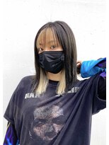 ラブ ロック Love' Lock&nbsp;インナーカラー・ハイライト・エクステ・ボブヘア