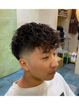 グレースマンカフェ(GRACE MAN CAFE) 【メンズパーマ】スペインカール！(福島区/メンズパーマ)