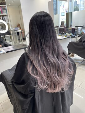 アライブ ハラジュク(ALIVE harajuku) 中韓mixバレイヤージュ