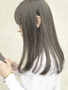 メゾンアクア 表参道(Maison ACQUA) ●ブリーチなしカラー 透明感カラー グレージュオリーブカラー