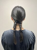 【Lilly新宿】＃ツインセット #タイトヘアセット