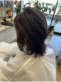 白髪ぼかしレイヤースタイル
