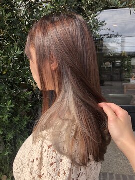 サバ ヘアー スペース(SABA hair space) シルバーインナーカラー