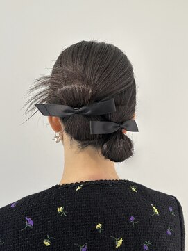 ミンクスオーバー(MINX OVER) 【ヘアセット】カチモリ/ツインお団子