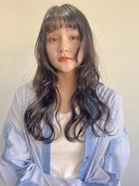 アンアミ キチジョウジ(Un ami Kichijoji)&nbsp;【unami】ゆるっとふわっとロングパーマ　澤田杏奈