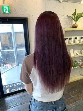 オーパスアミカ(OPUS AMICA) ラベンダーカラー×ロング