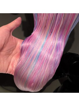 ジルバイジゼル(JILL by GiseL) Y/ユニコーンカラー/ブリーチ