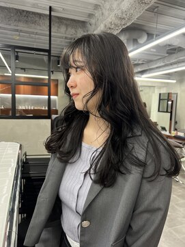 ニコ トウキョウ 渋谷(nico TOKYO) レイヤーカット/顔まわりカット/透明感/オリーブベージュ/渋谷