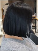 ミルクティーベージュカラーくびれヘアグレージュカラー韓国