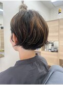 癖は出しましょうshortbob
