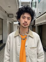 ヒュージ 表参道(huge)&nbsp;アップバング/束感ショート/ツーブロックマッシュ/コンマヘア