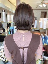 ヘアークルーズピース (hair cruise Piece)&nbsp;ふわっとくびれる大人ボブ／レイヤーボブ／ミディアムヘア