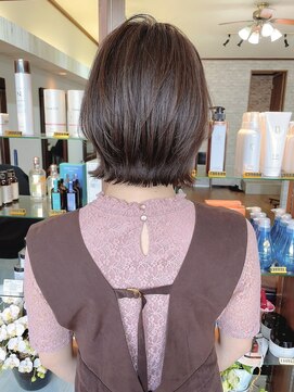 ヘアークルーズピース (hair cruise Piece) ふわっとくびれる大人ボブ／レイヤーボブ／ミディアムヘア