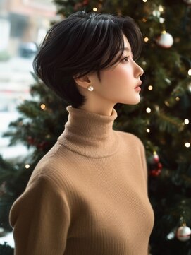 アルトリスト(Altruist Aging×HAIR&SPA) ☆イメチェンピンクベージュアンブレラカラー前髪クールショート