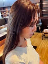 シュシュ 宜野湾店(chou chou)&nbsp;黒髪/ボブルフ/ネビージュ/小顔/ワンレン/水戸/髪質改善/前髪