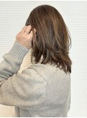 グレイヘアでも、柔らかヘアカラー♪
