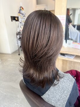 ロックワークオレンジ 西中島店(ROCK WORK ORANGE) 大人かわいい　落ち着いたブラウンカラー