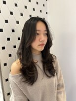 アピッシュ ギンザ(apish ginza)&nbsp;ワンカールパーマ/レイヤーカット/韓国ヘア/ワンホンヘア