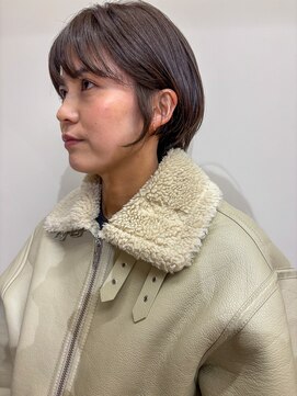 ウェルク(welc) イメチェンスタイルハッシュカットレイヤーカットレッドブラウン