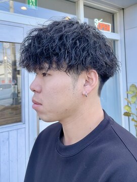 ヘアリゾート クオリア(hair resort Quaria by piece) ツイストスパイラルパーマツイストパーマメンズマッシュパーマ
