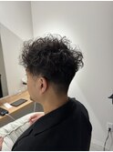 メンズおしゃれパーマ#透明感カラー/髪質改善