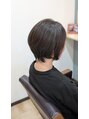 サニー あま店(Sunny) 頭の形が良く見えてトップもふんわりするレイヤーボブです♪