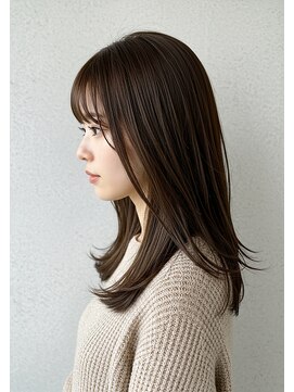 アントワープトーキョー(antwerp TOKYO) 30代40代50代コテ巻きワンカールで仕上げる大人レイヤー髪質改善